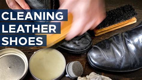 how to clean soft leather shoes at home